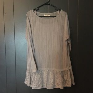 🍁 SALE- Altar’d State cozy tunic dress/top